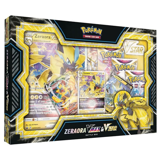 Pokemon - Zeraora VMAX & VSTAR - Battle Box