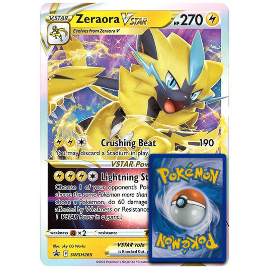 Pokemon - Zeraora VSTAR - Oversized Promo Card (SWSH265)