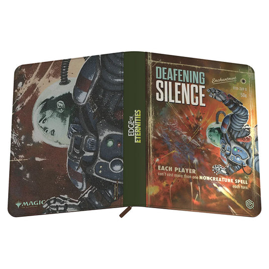 Ultimate Guard - Zipfolio XenoSkin 360 - 18-Pocket - Magic The Gathering - Edge of Eternities - Deafening Silence