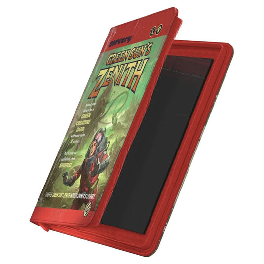 Ultimate Guard - Zipfolio XenoSkin 360 - 18-Pocket - Magic The Gathering - Edge of Eternities - Green Sun’s Zenith