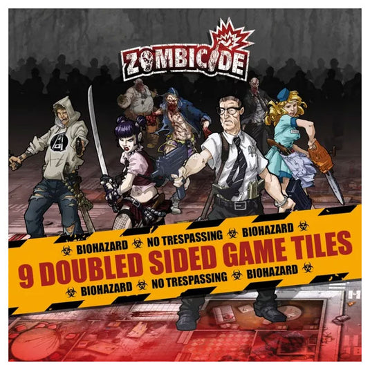 Zombicide - 9 Double Sided Game Tiles  - Expansion