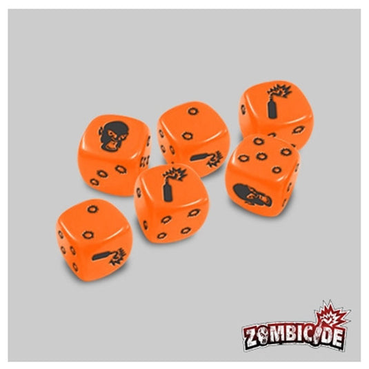 Zombicide - Orange Special Dice