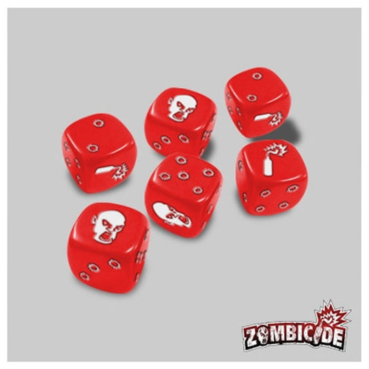 Zombicide - Red Special Dice