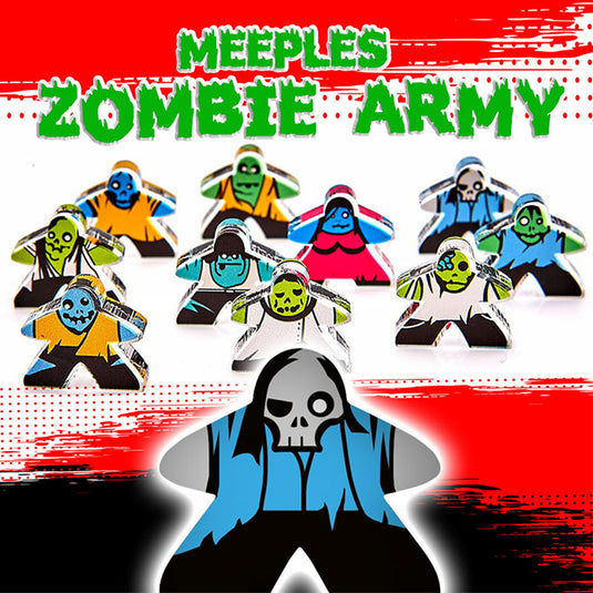 e-Raptor Meeples Zombie Army