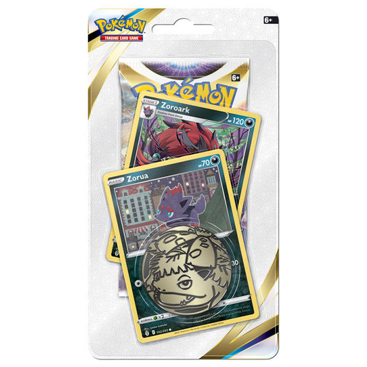 Pokemon - Sword & Shield - Brilliant Stars - Checklane Blister - Zorua